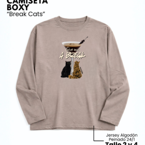 Camiseta Boxy | Break Cats