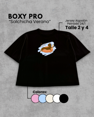 Remera Boxy | Salchicha Pool