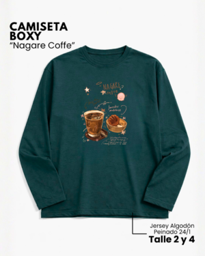 Camiseta Boxy | Nagare Coffe