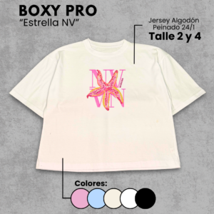 Remera Boxy | Estrella NV