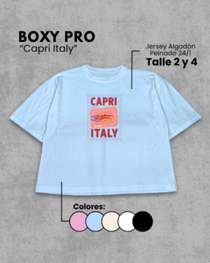 Remera Boxy | Capri Italy