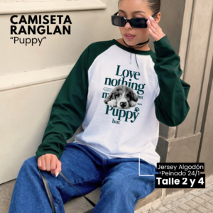 Camiseta Ranglan | Puppy