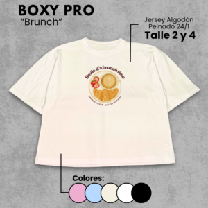 Remera Boxy | Brunch
