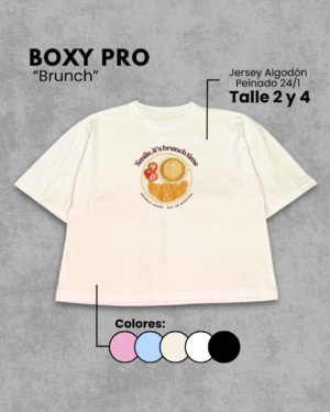 Remera Boxy | Brunch
