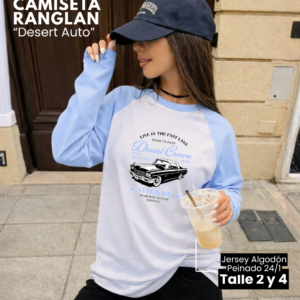 Camiseta Ranglan | Desert Auto