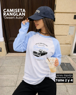 Camiseta Ranglan | Desert Auto