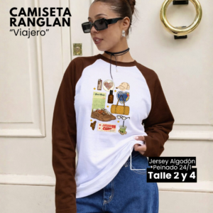 Camiseta Ranglan | Viajero