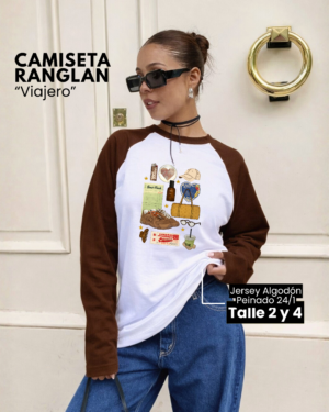 Camiseta Ranglan | Viajero
