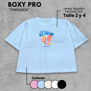 Remera Boxy | Helados