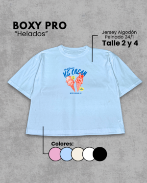 Remera Boxy | Helados