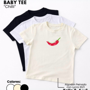 Remera Baby Tee | Chilli