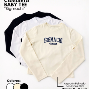 Camiseta Baby Tee | Sigmachi