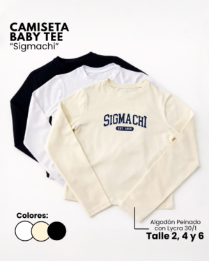 Camiseta Baby Tee | Sigmachi