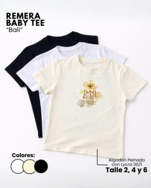 Remera Baby Tee | Bali