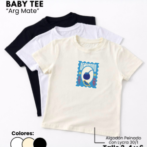 Remera Baby Tee | Mate Postal