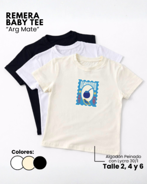Remera Baby Tee | Mate Postal