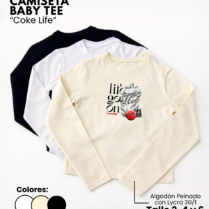 Camiseta Baby Tee | Coke Life