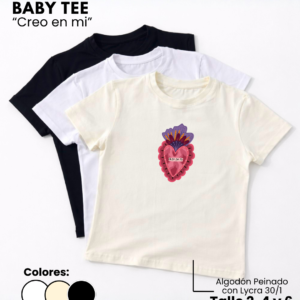 Remera Baby Tee | Creo en mi