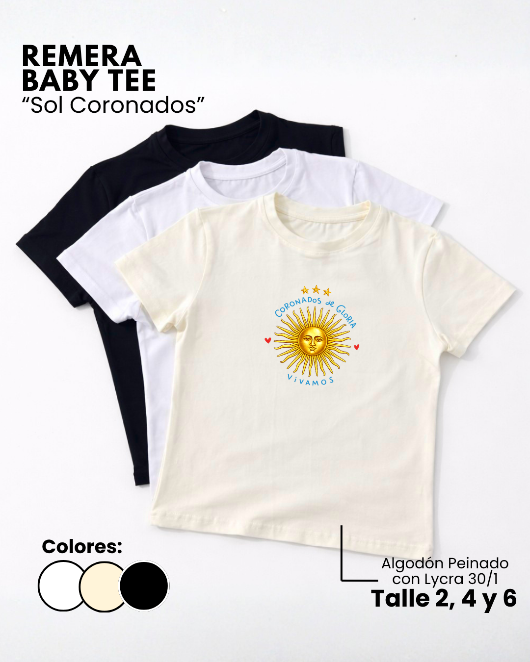 Remera Baby Tee | Sol Coronados - Image 2