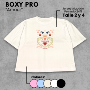 Remera Boxy | Amour