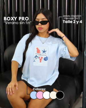 Remera Boxy | Verano Sin Fin