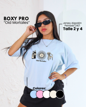 Remera Boxy | Oid Mortales