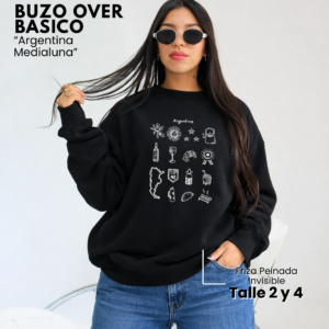 Buzo Over Friza | Argentina Medialuna