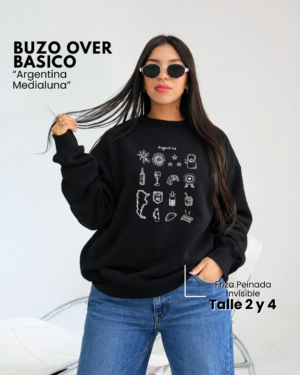 Buzo Over Friza | Argentina Medialuna