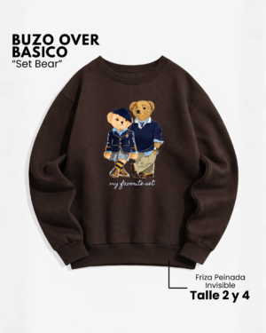 Buzo Friza Over | Set Bear