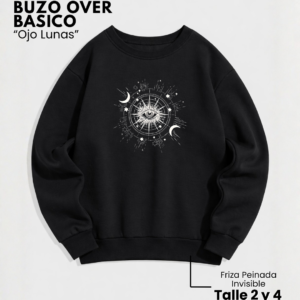 Buzo Over Friza | Ojo Luna