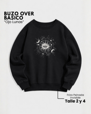 Buzo Over Friza | Ojo Luna