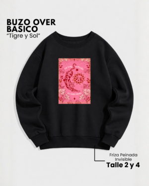 Buzo Over Friza | Tigre y Sol