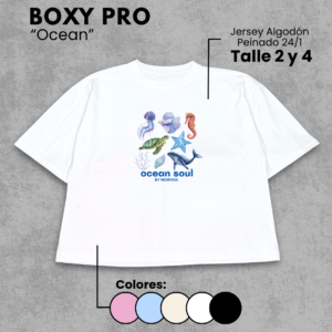 Remera Boxy | Ocean