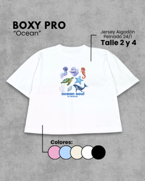 Remera Boxy | Ocean