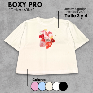 Remera Boxy | Dolce Vita