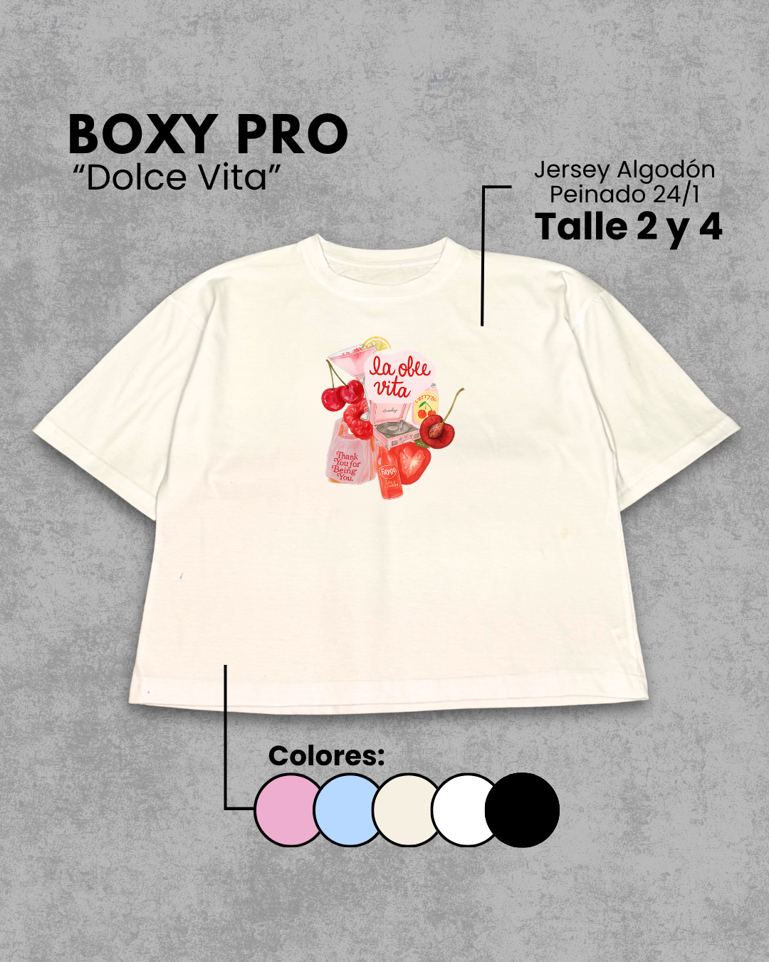 Remera Boxy | Dolce Vita