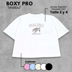 Remera Boxy | Malibu