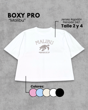 Remera Boxy | Malibu
