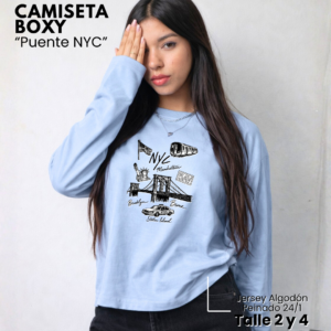 Camiseta Boxy | Puente NYC