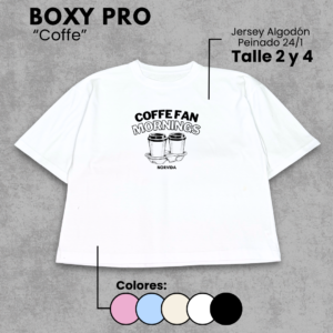 Remera Boxy | Coffe