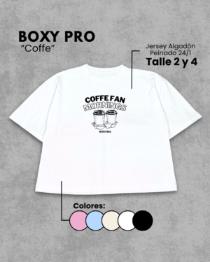 Remera Boxy | Coffe