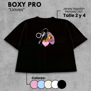 Remera Boxy | Llaves