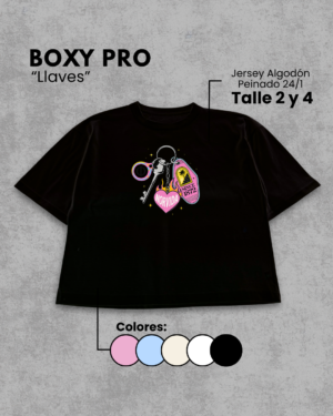 Remera Boxy | Llaves