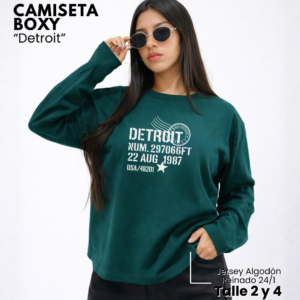 Camiseta Boxy | Detroit