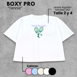 Remera Boxy | Tennis