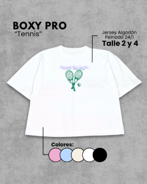 Remera Boxy | Tennis