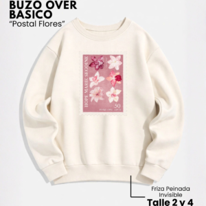 Buzo Over Friza | Postal Flores