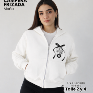 Campera Friza | Moño