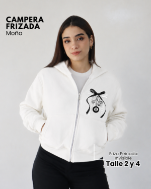 Campera Friza | Moño