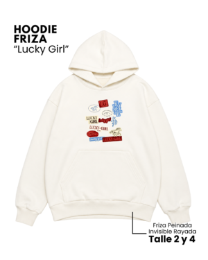 Hoodie Friza | Lucky Girl